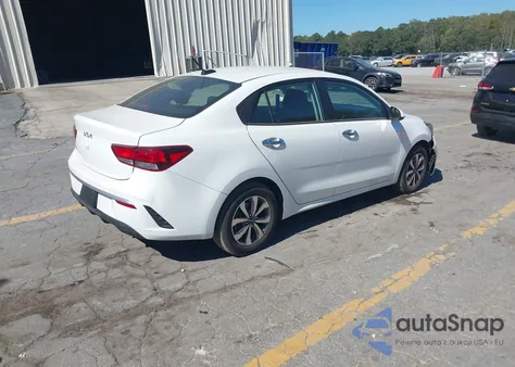 2022 Kia Rio S z USA, uszkodzony, nr VIN 3KPA24AD5NE466464